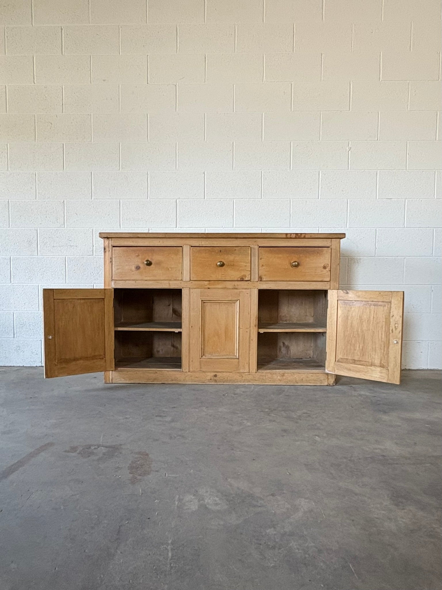 Victorian Pine Sideboard