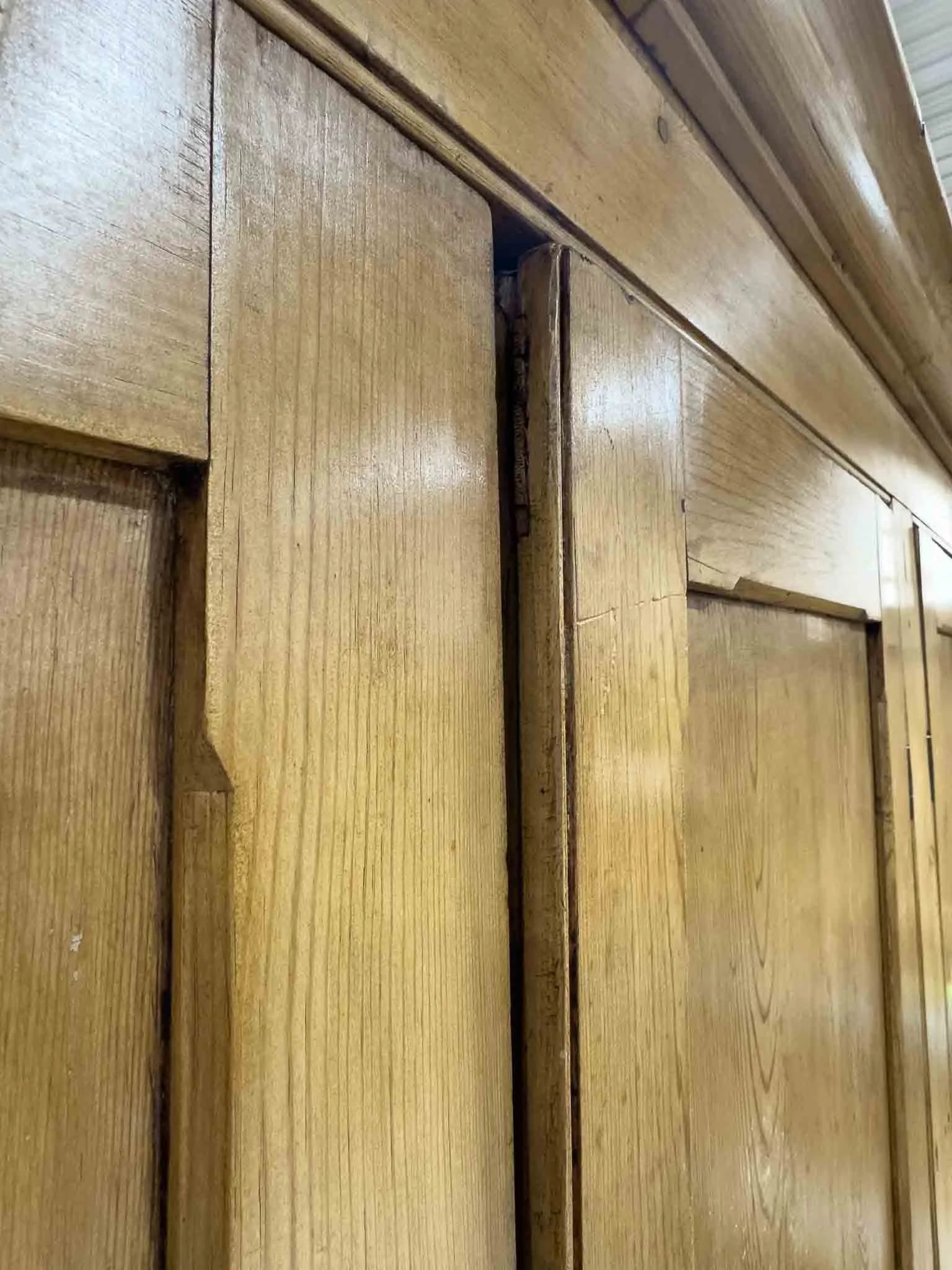 Antique English housekeepers cupboard