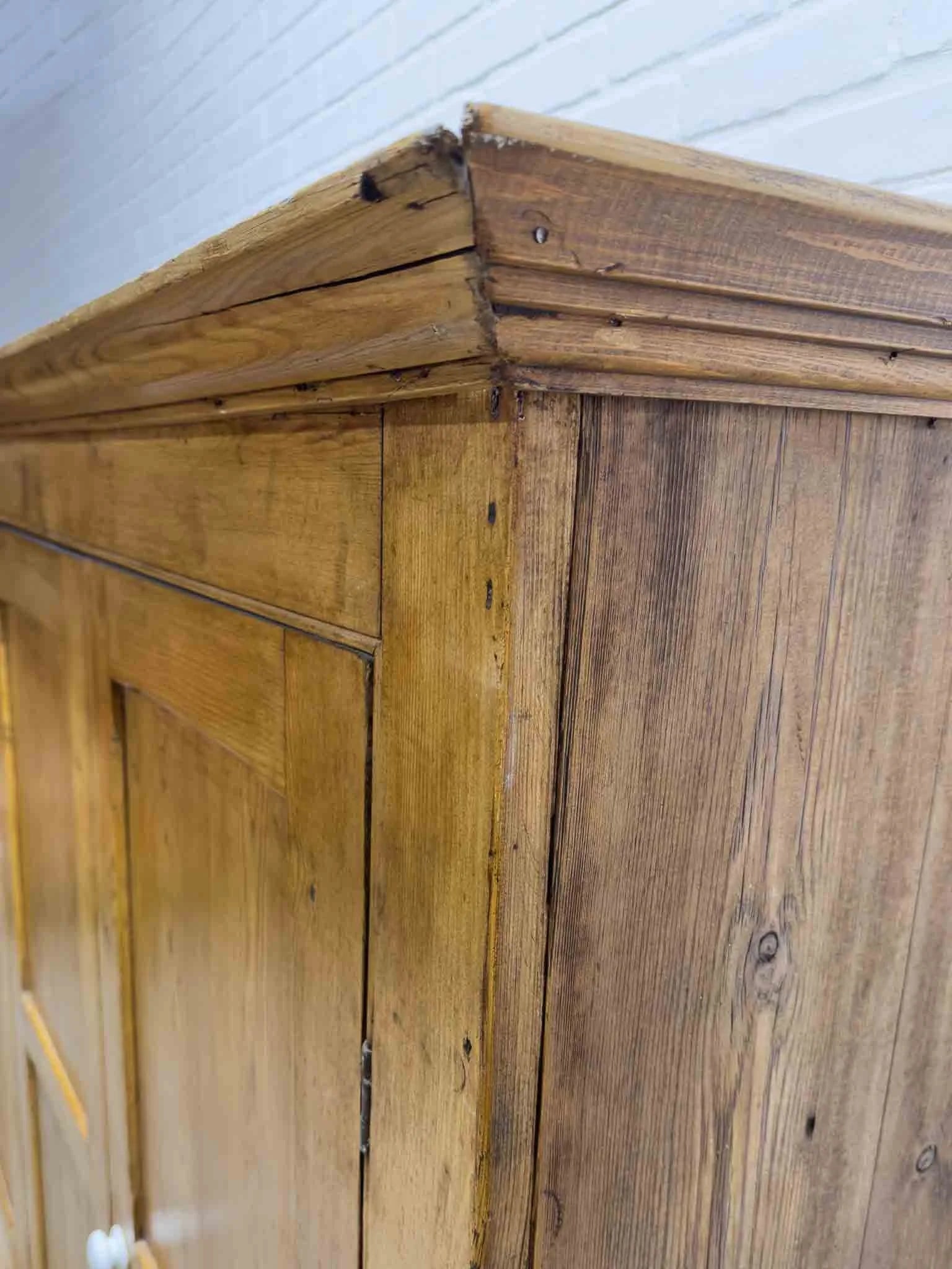 Antique English housekeepers cupboard