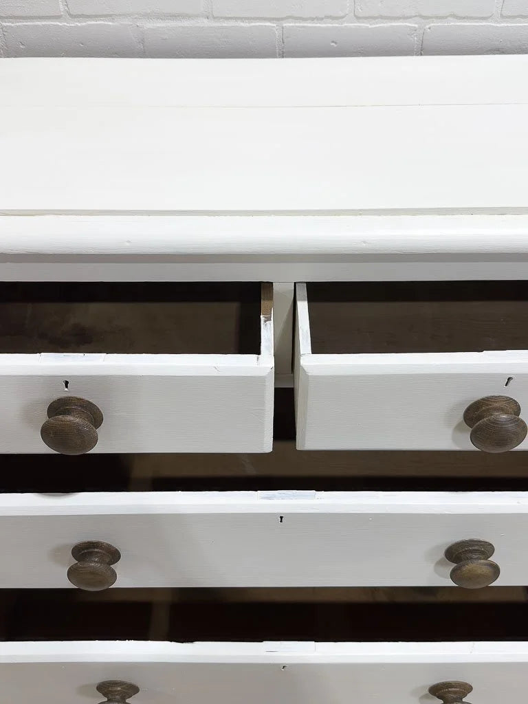 Antique English painted dresser