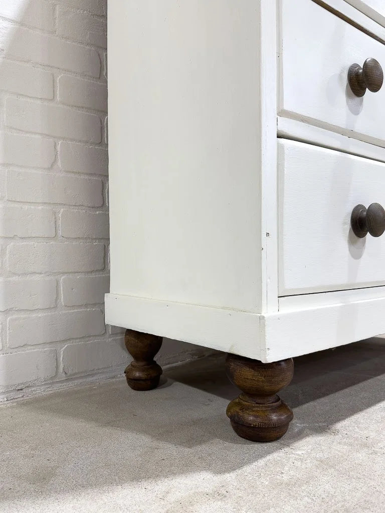 Antique English painted dresser