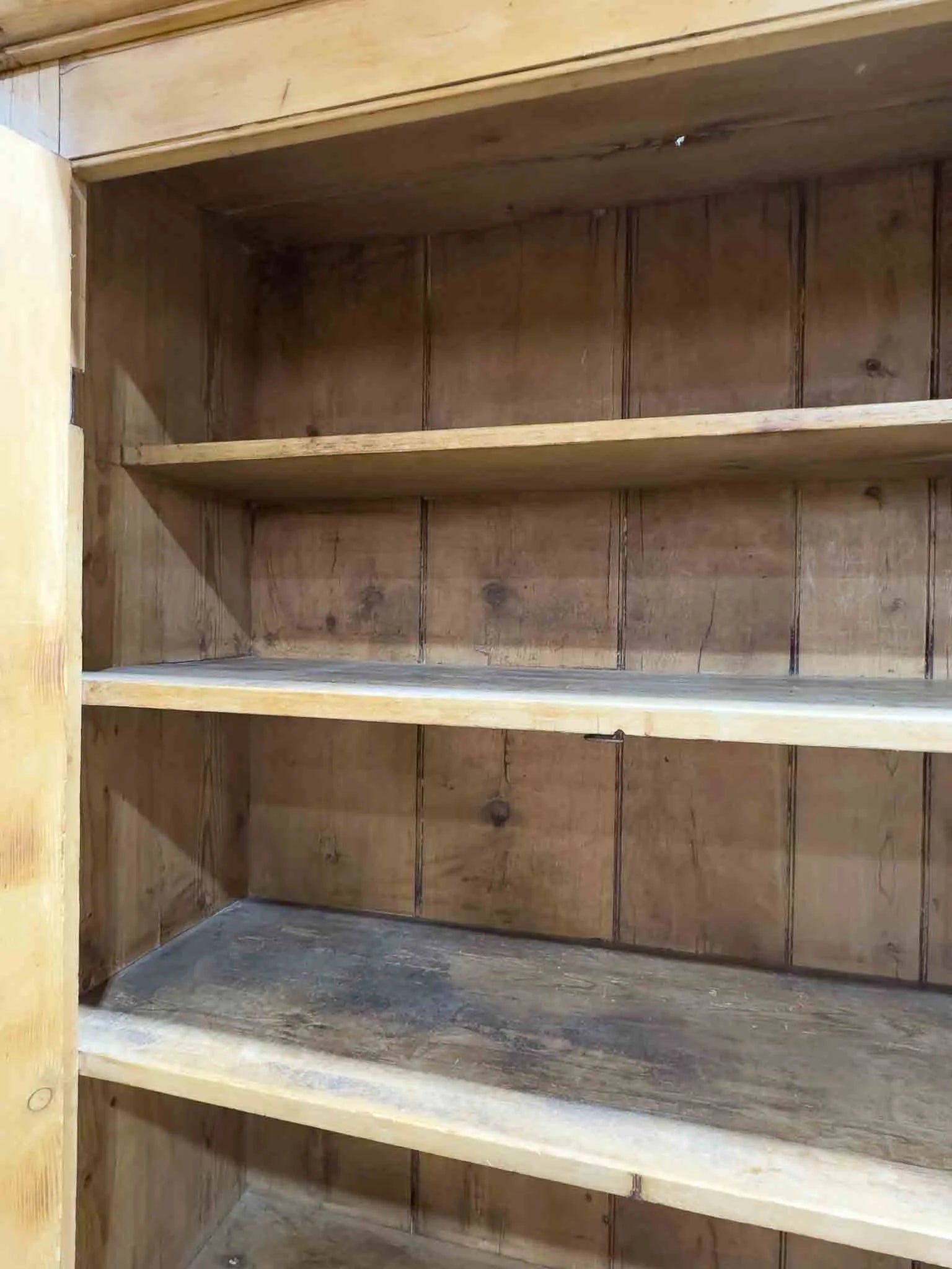 Antique English housekeepers cupboard