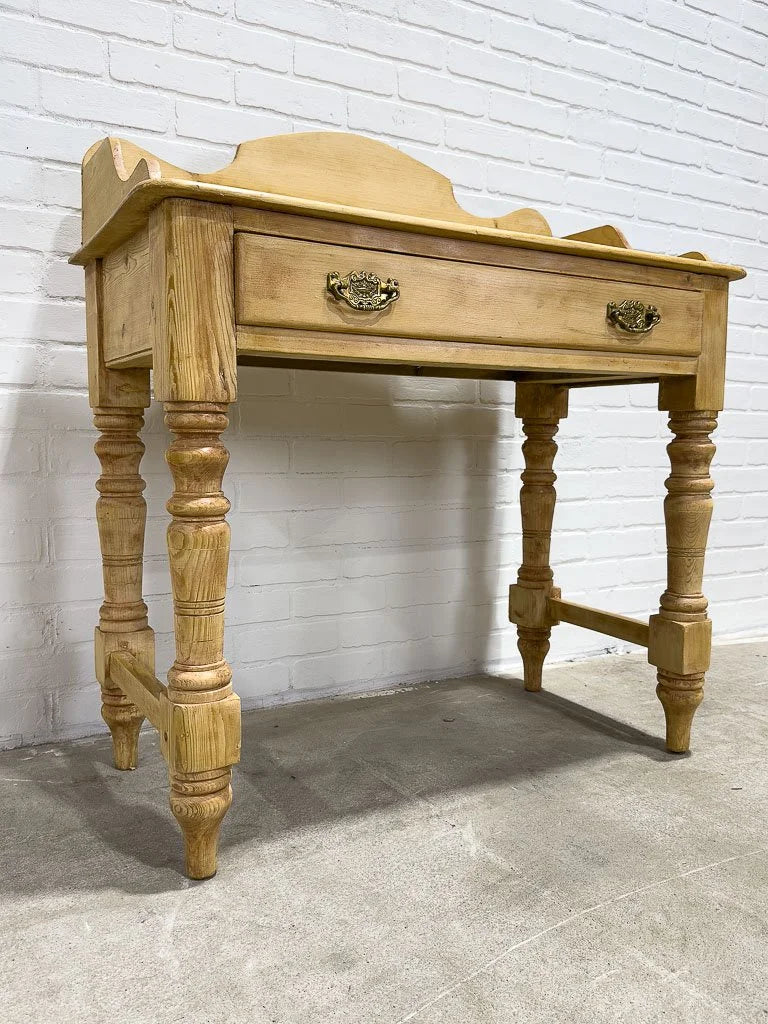 Victorian pine washstand