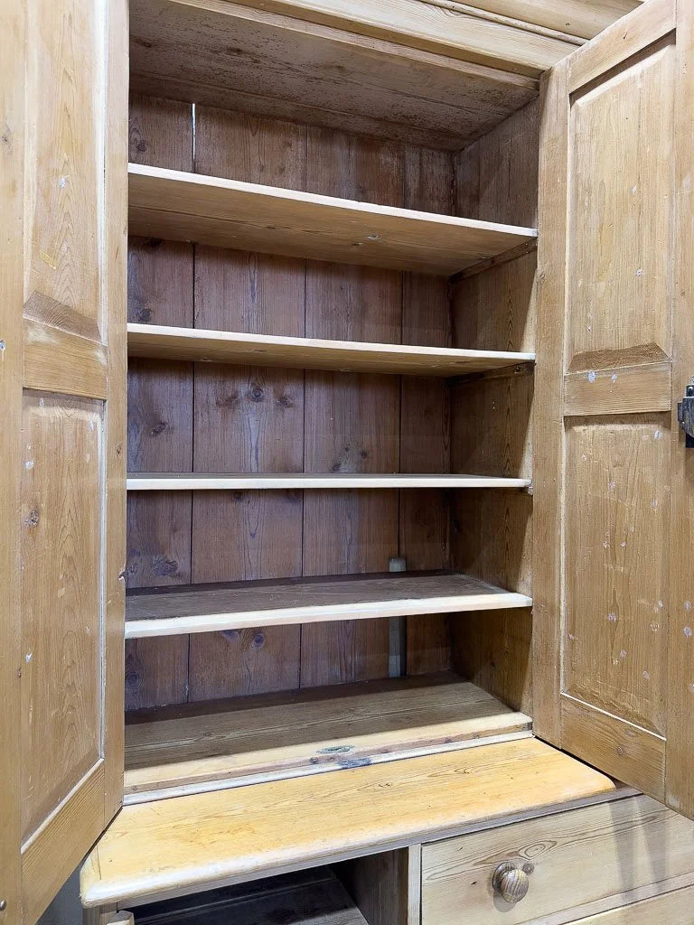 Monumental English housekeepers cupboard