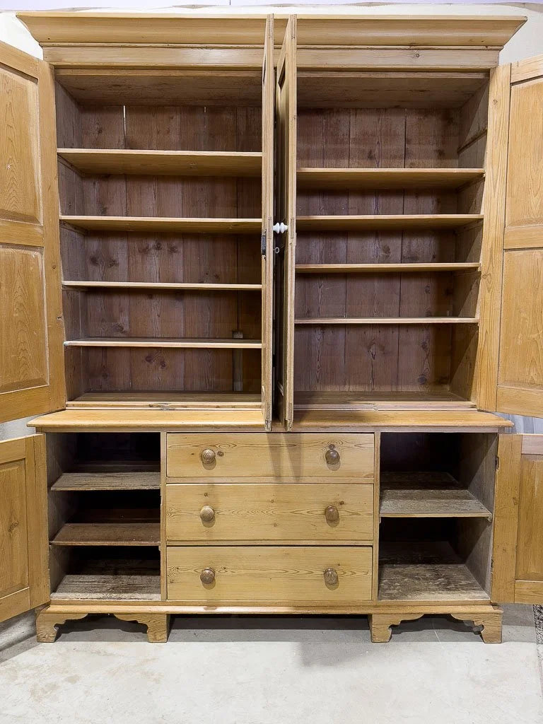 Monumental English housekeepers cupboard