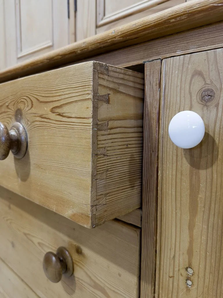 Monumental English housekeepers cupboard