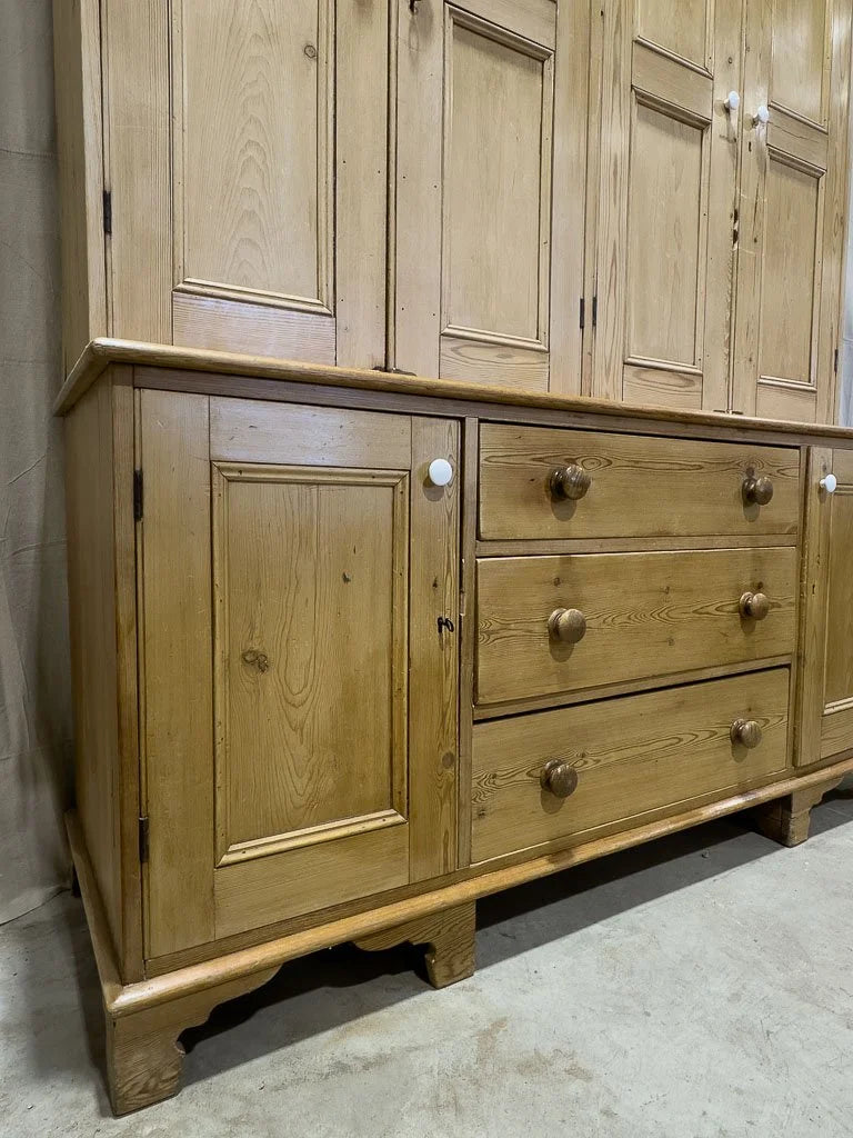 Monumental English housekeepers cupboard