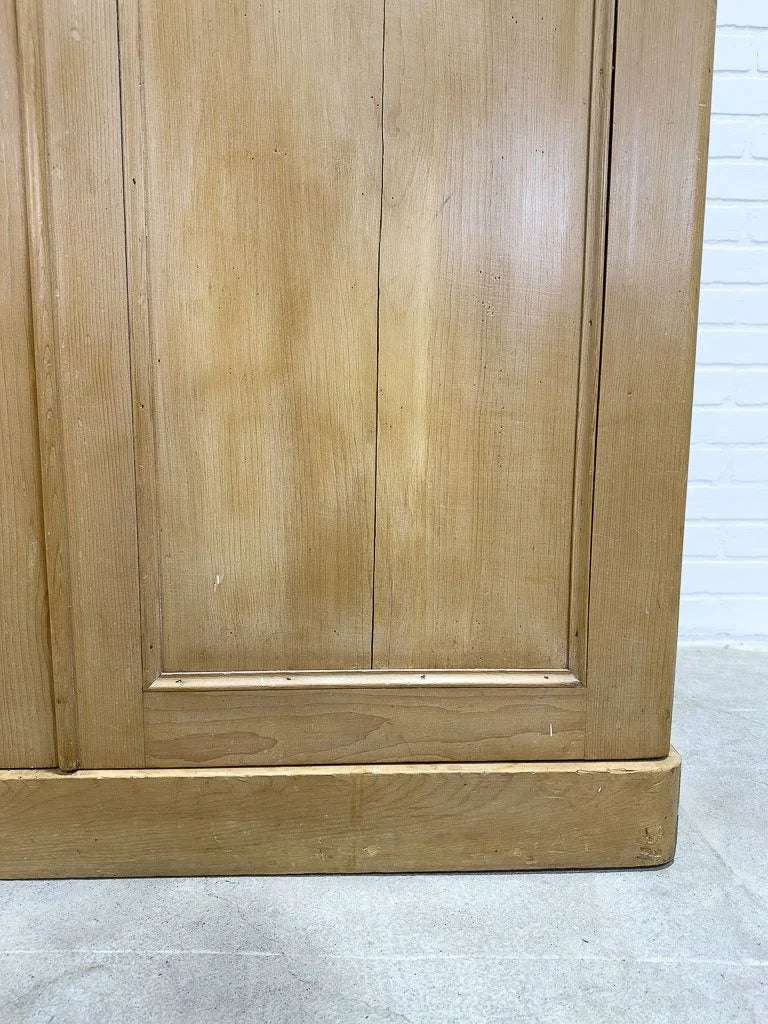 Antique pine wardrobe