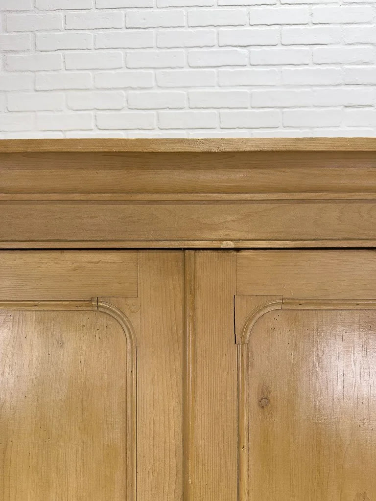 Antique pine wardrobe