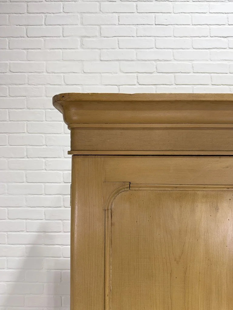 Antique pine wardrobe