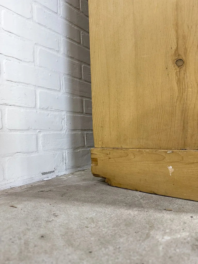 Antique pine wardrobe