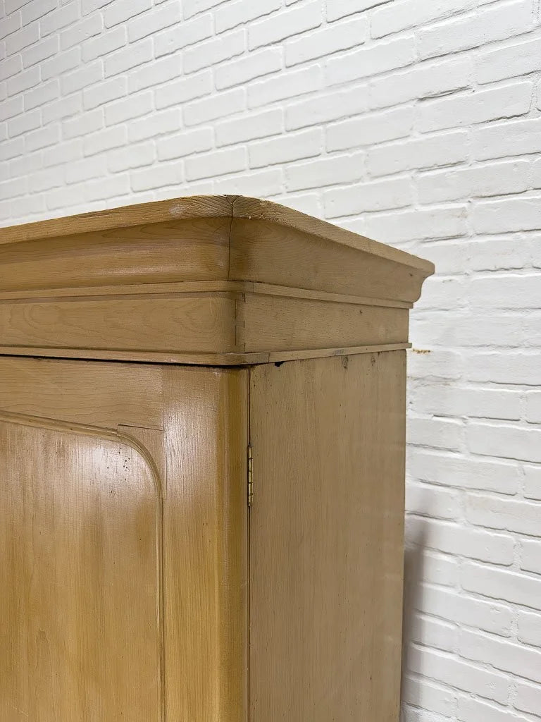 Antique pine wardrobe