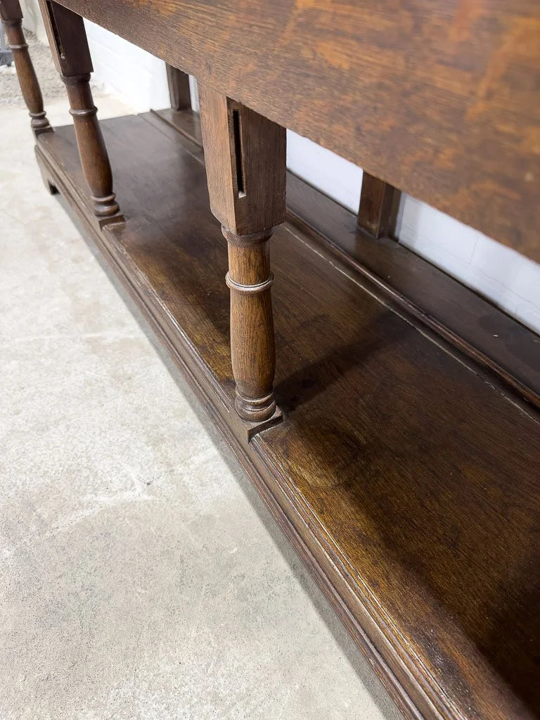 Antique oak kitchen dresser