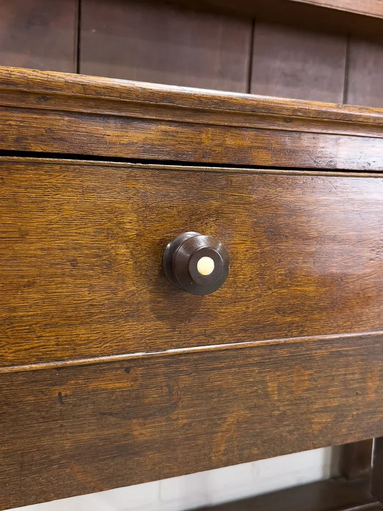 Antique oak kitchen dresser