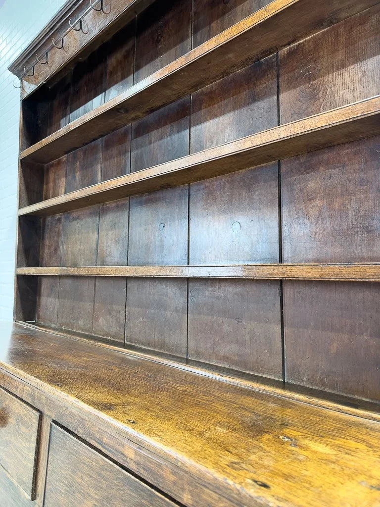 Antique oak kitchen dresser