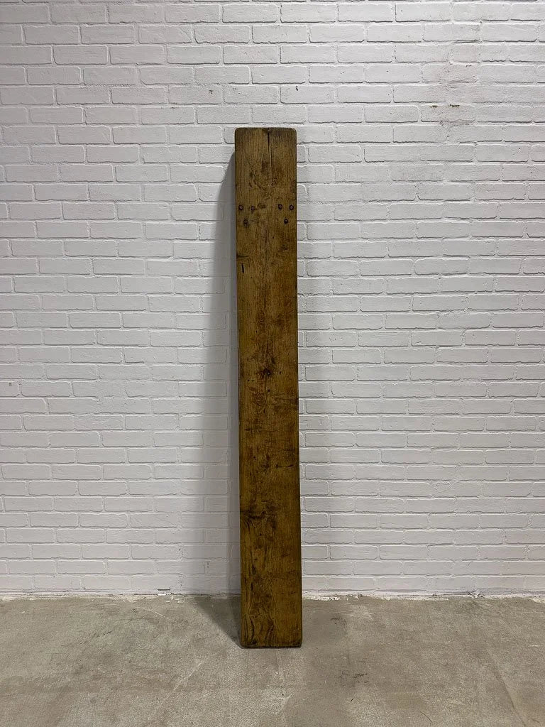 Antique folding wooden bench