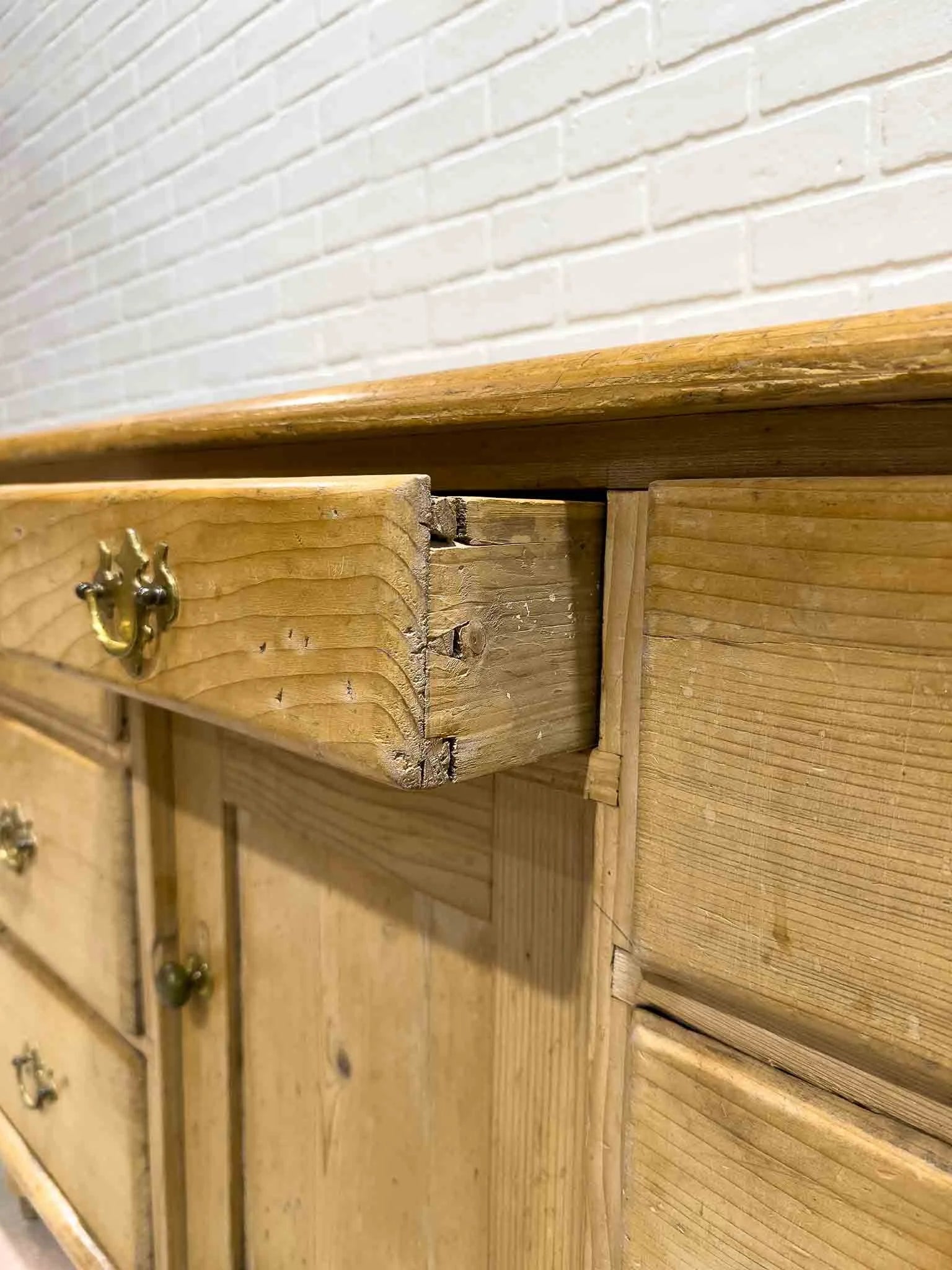 Classic English pine sideboard