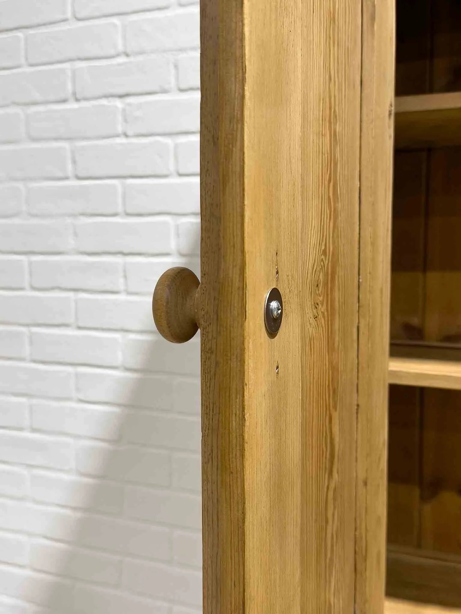 Antique English kitchen hutch