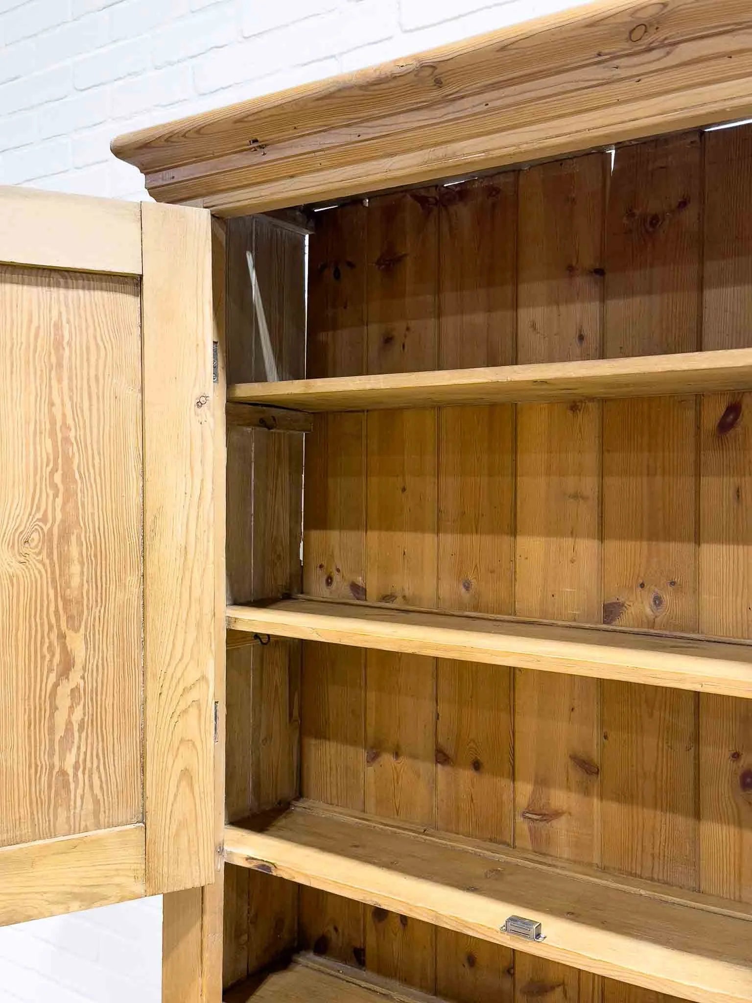 Antique English kitchen hutch