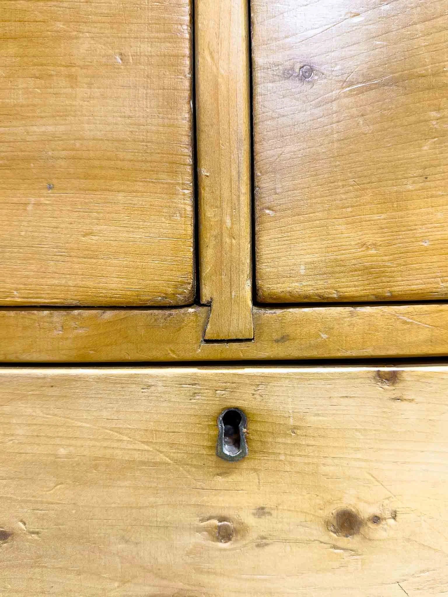 English Victorian pine dresser
