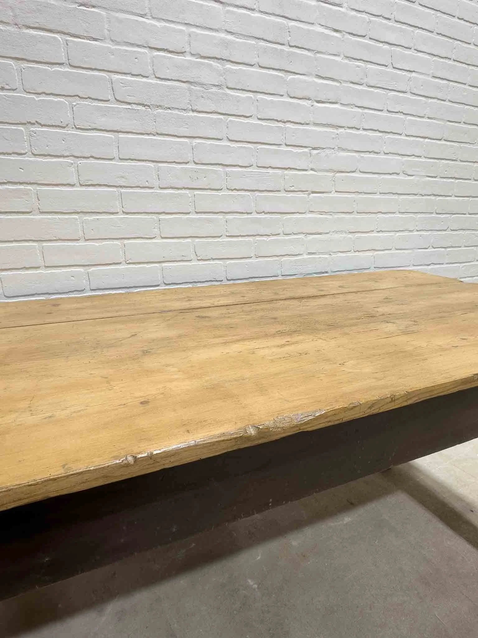 Large antique countryhouse table