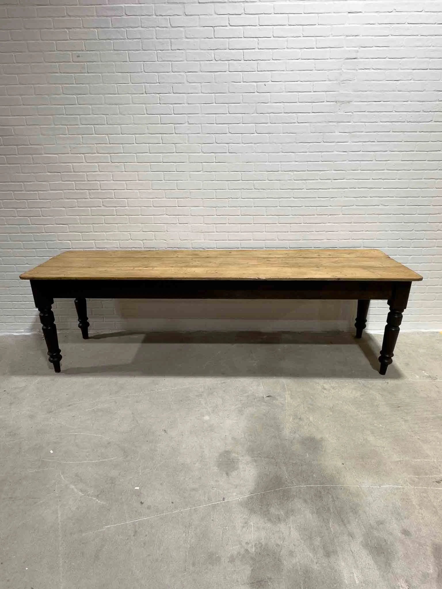 Large antique countryhouse table