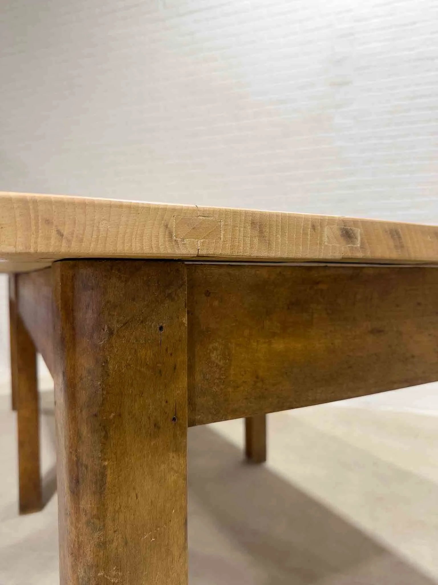 Large vintage French table