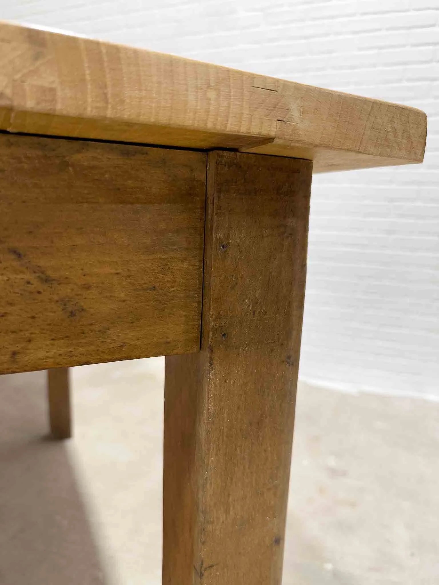 Large vintage French table