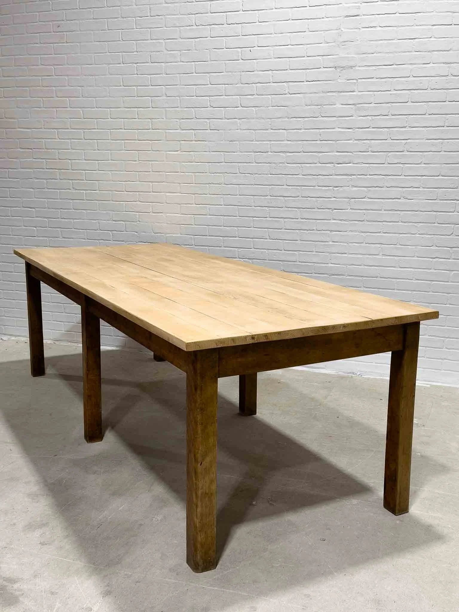 Large vintage French table