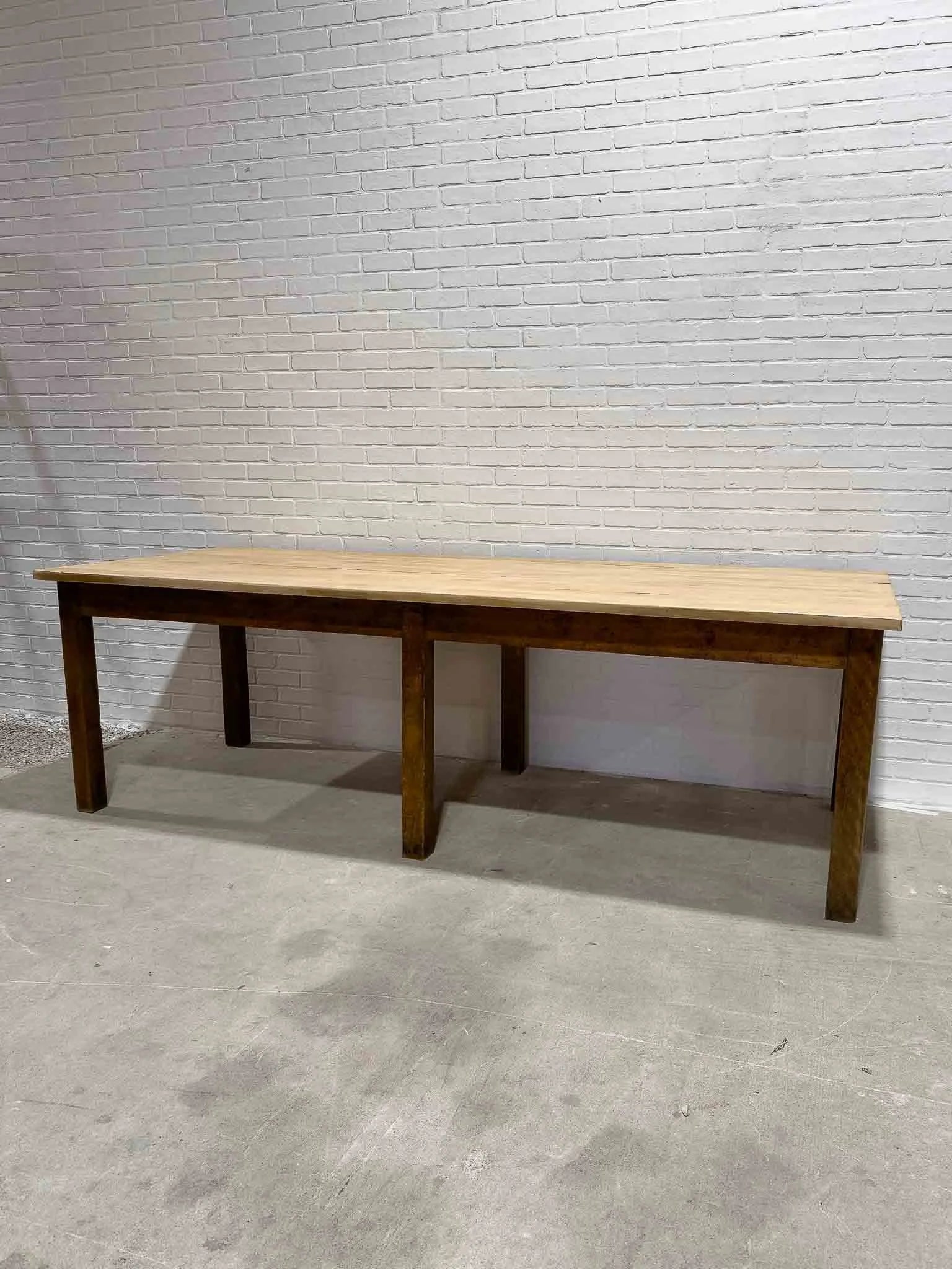 Large vintage French table