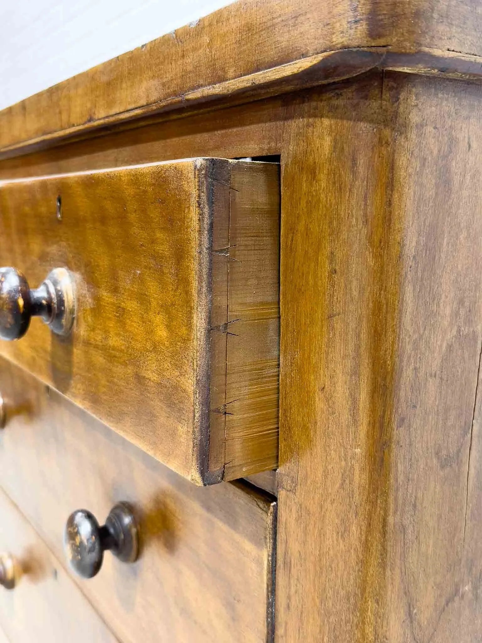 Antique English drawers