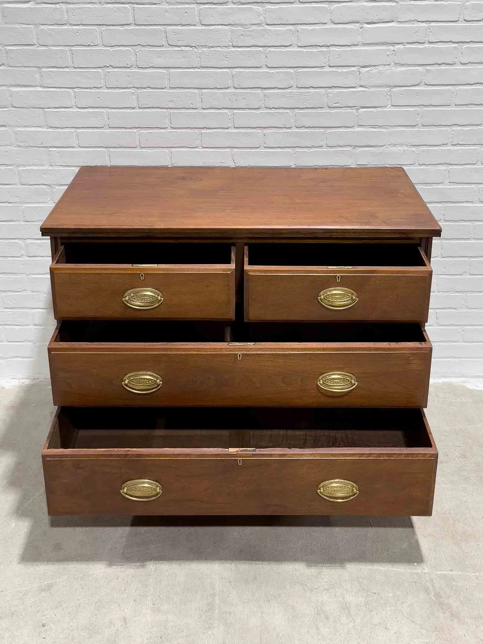 Antique mahogany dresser