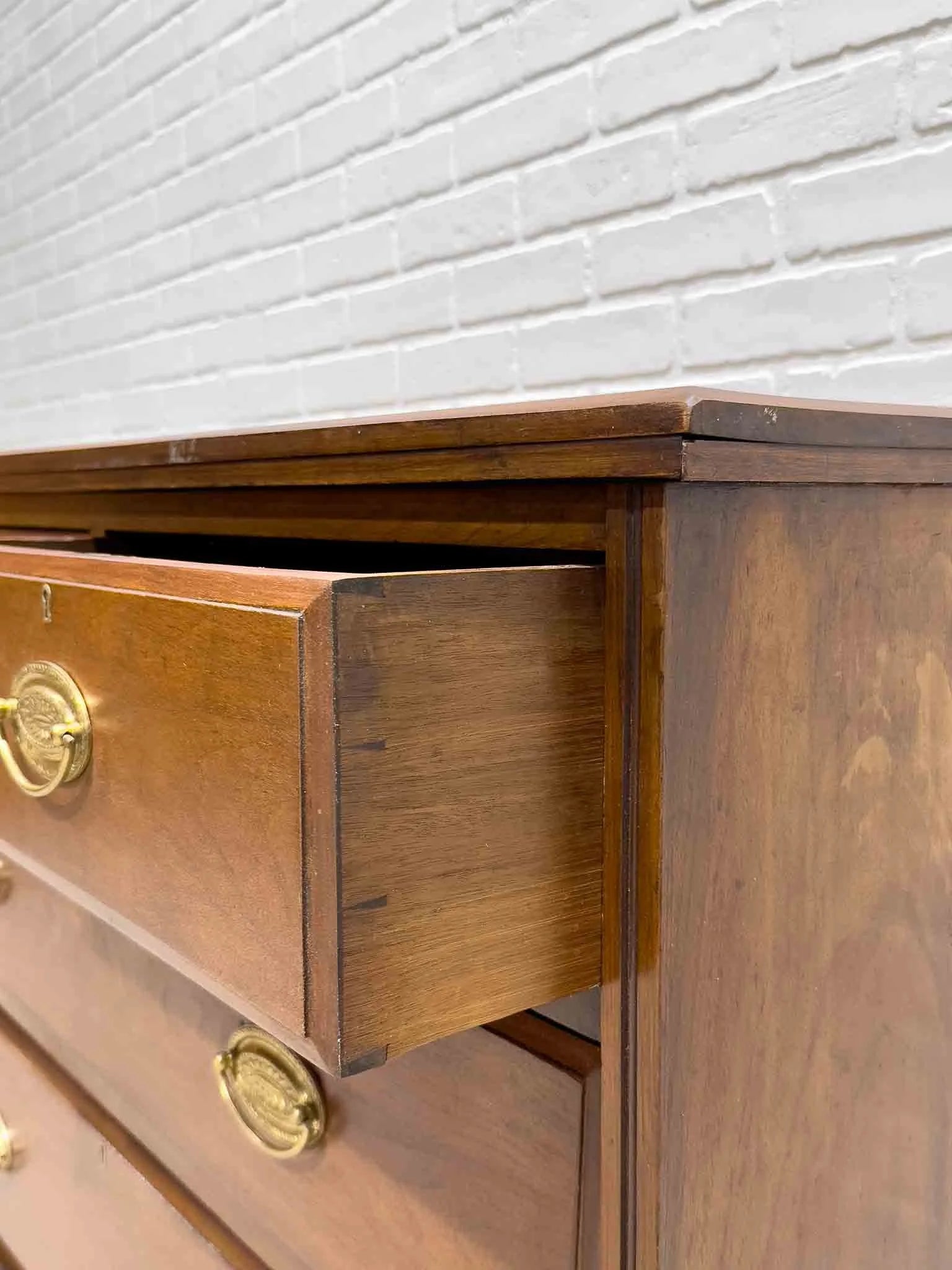 Antique mahogany dresser