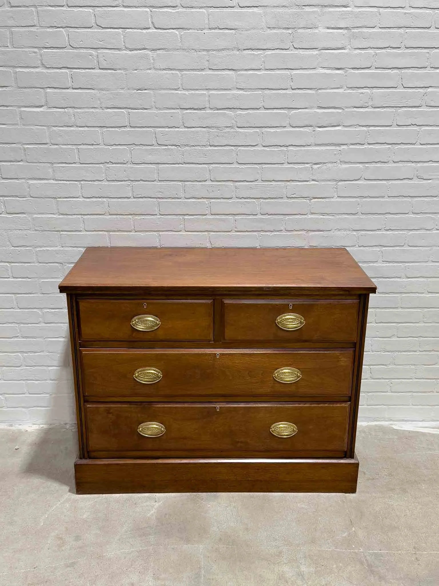 Antique mahogany dresser