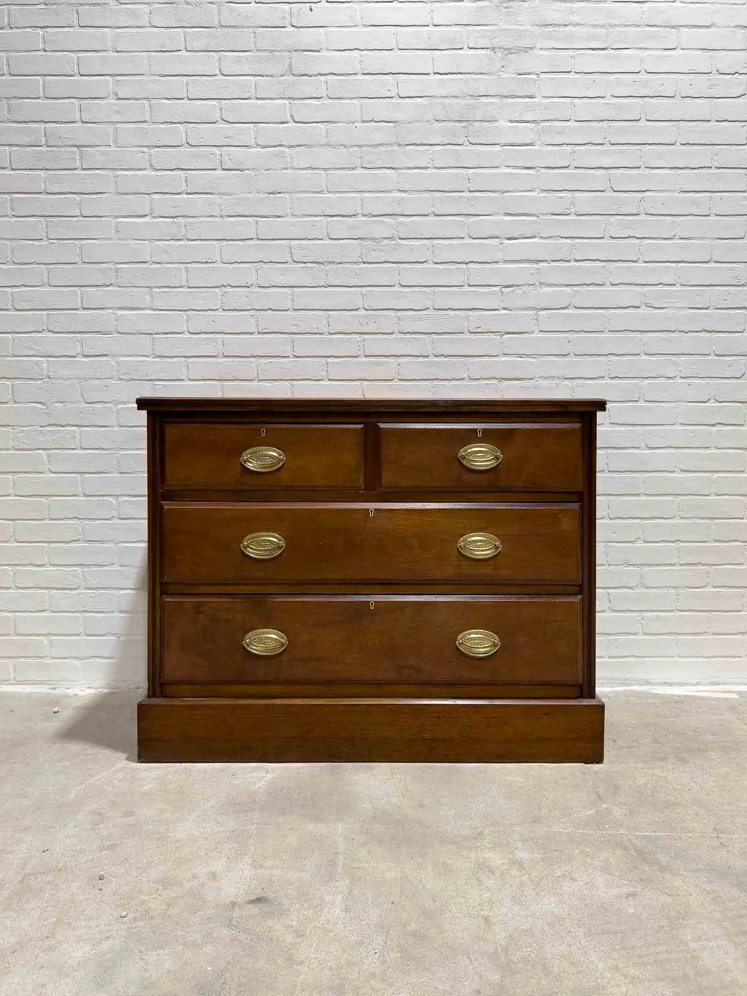 Antique mahogany dresser