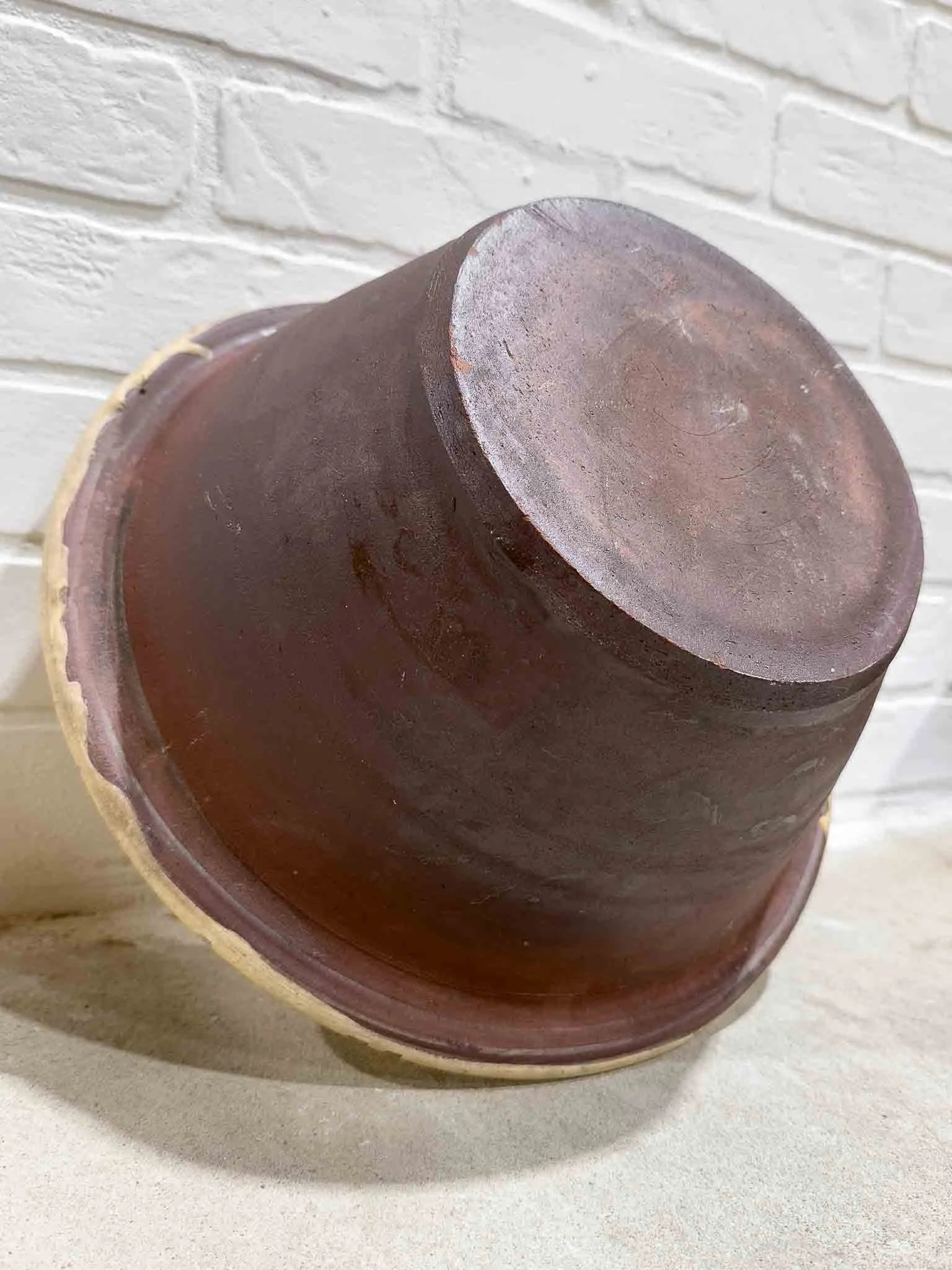 19th century dairy bowl