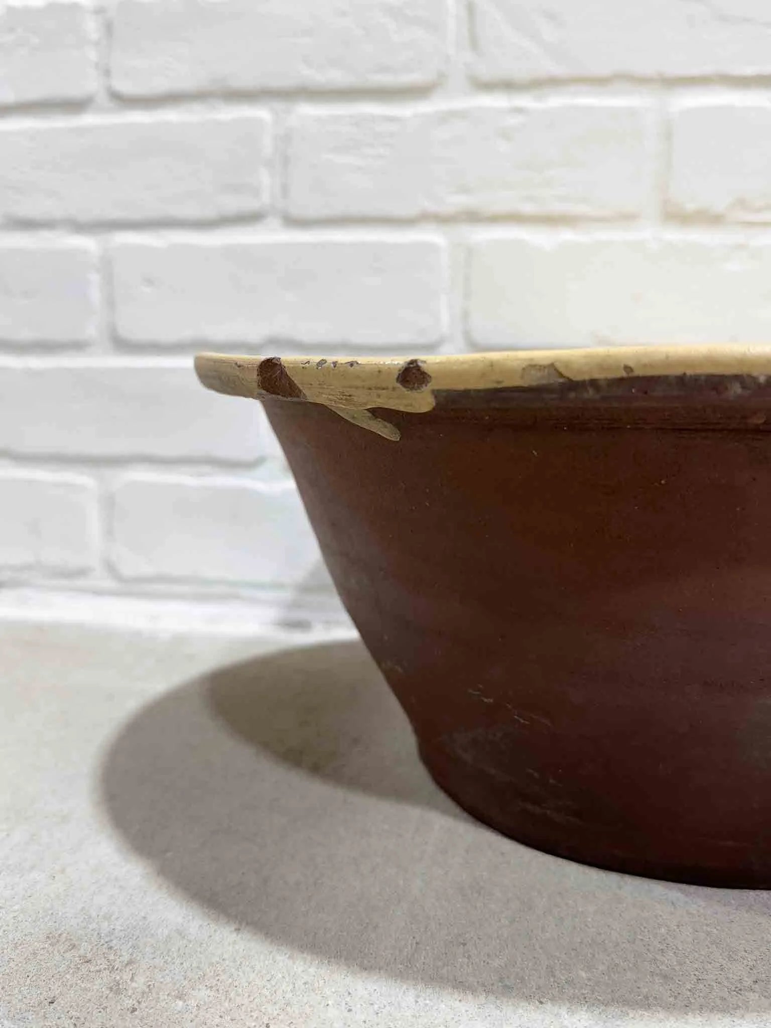 19th century dairy bowl