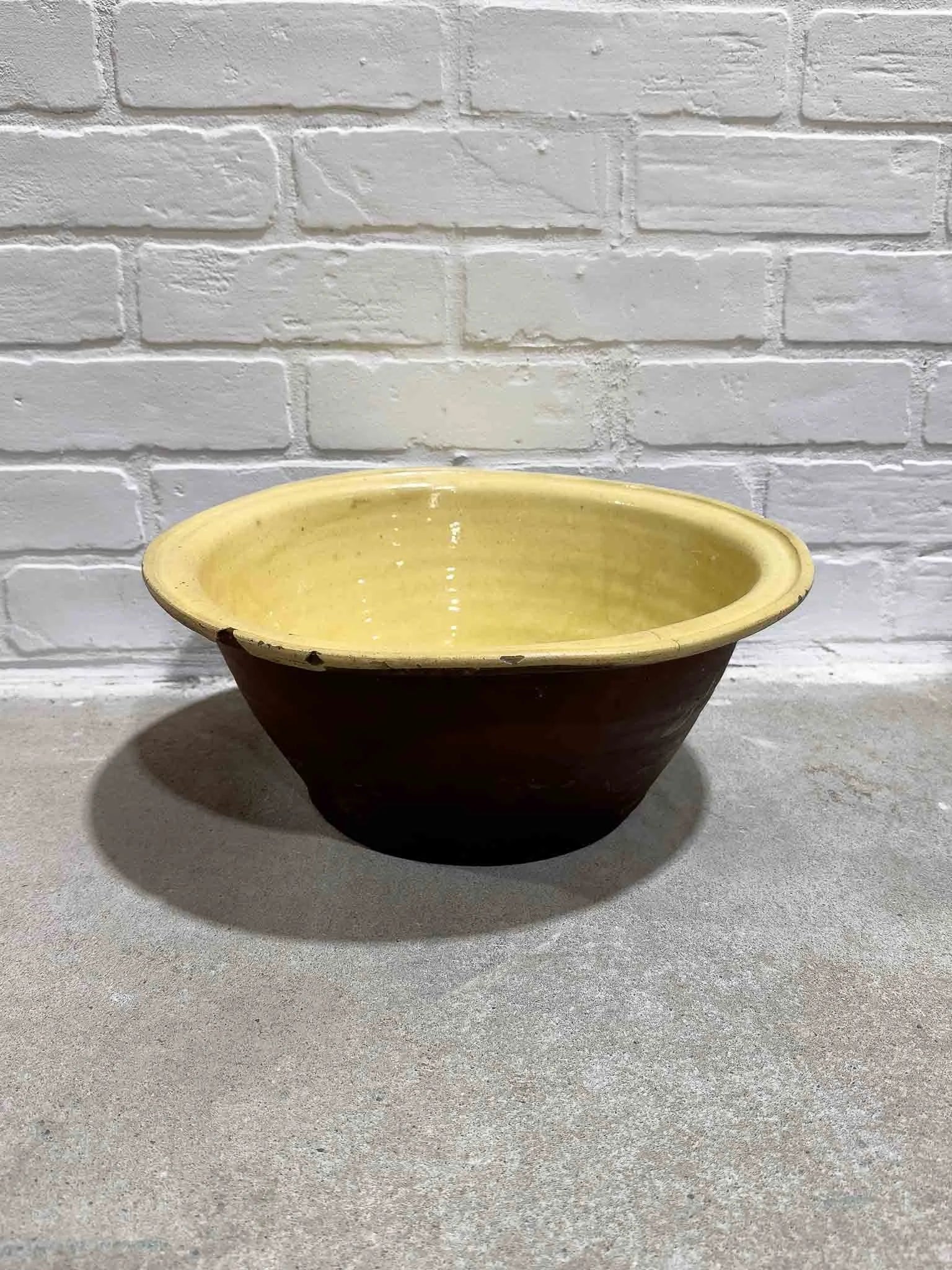 19th century dairy bowl