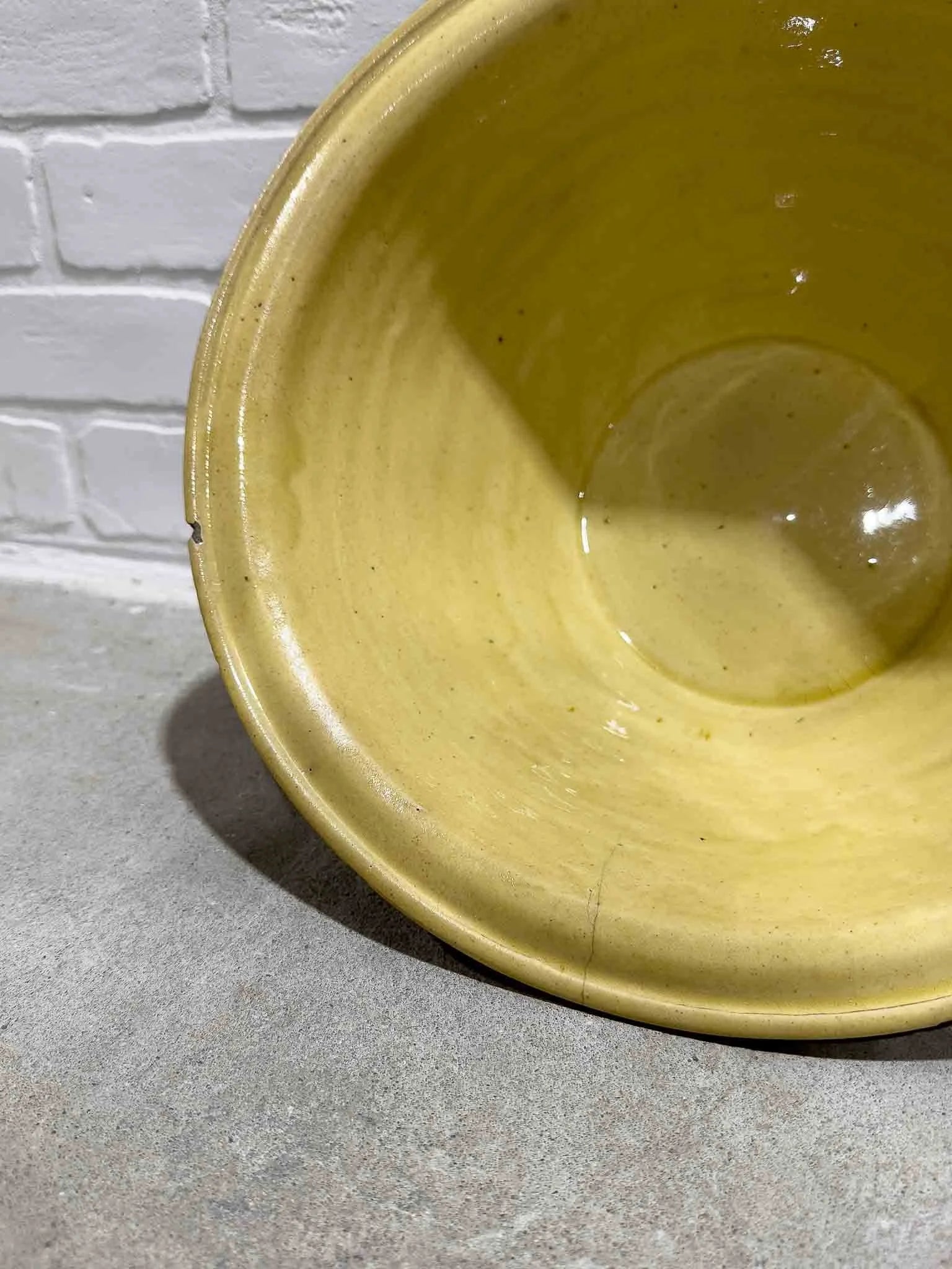 19th century dairy bowl