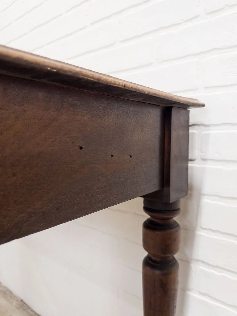 Antique English mahogany table
