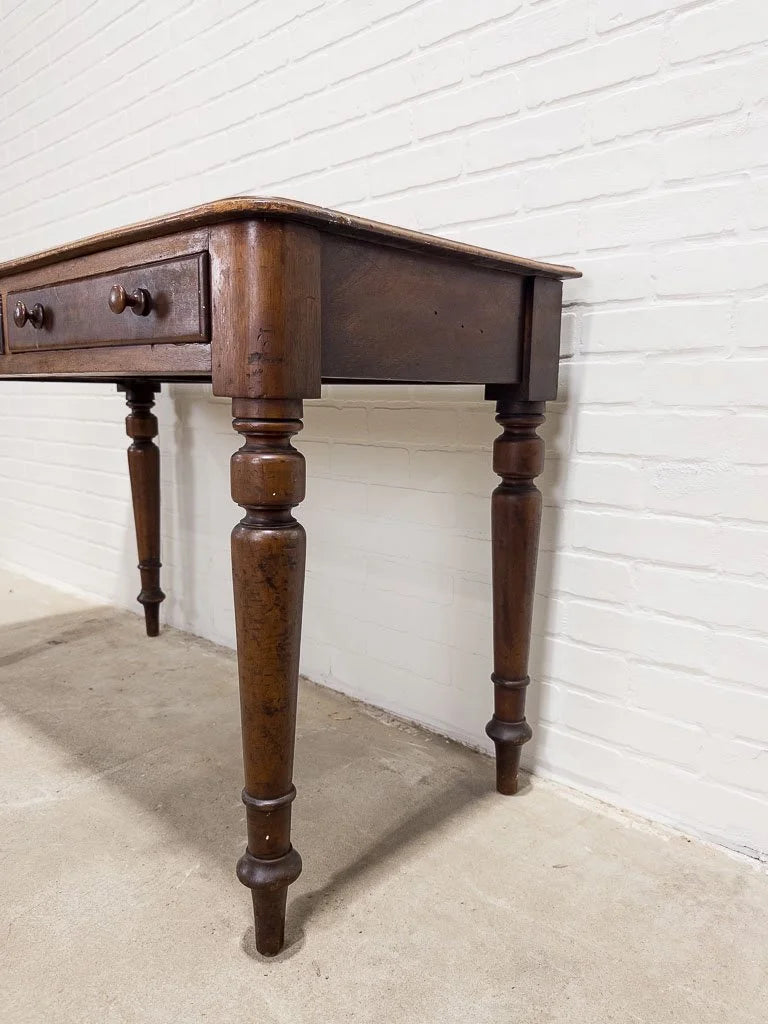 Antique English mahogany table