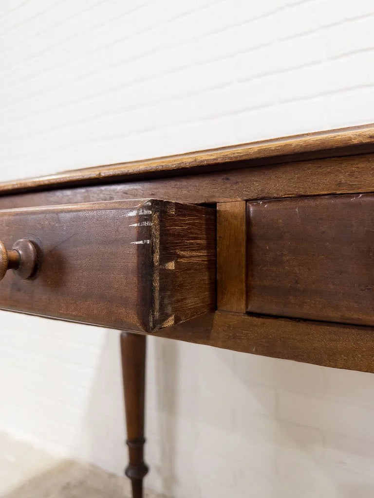 Antique English mahogany table