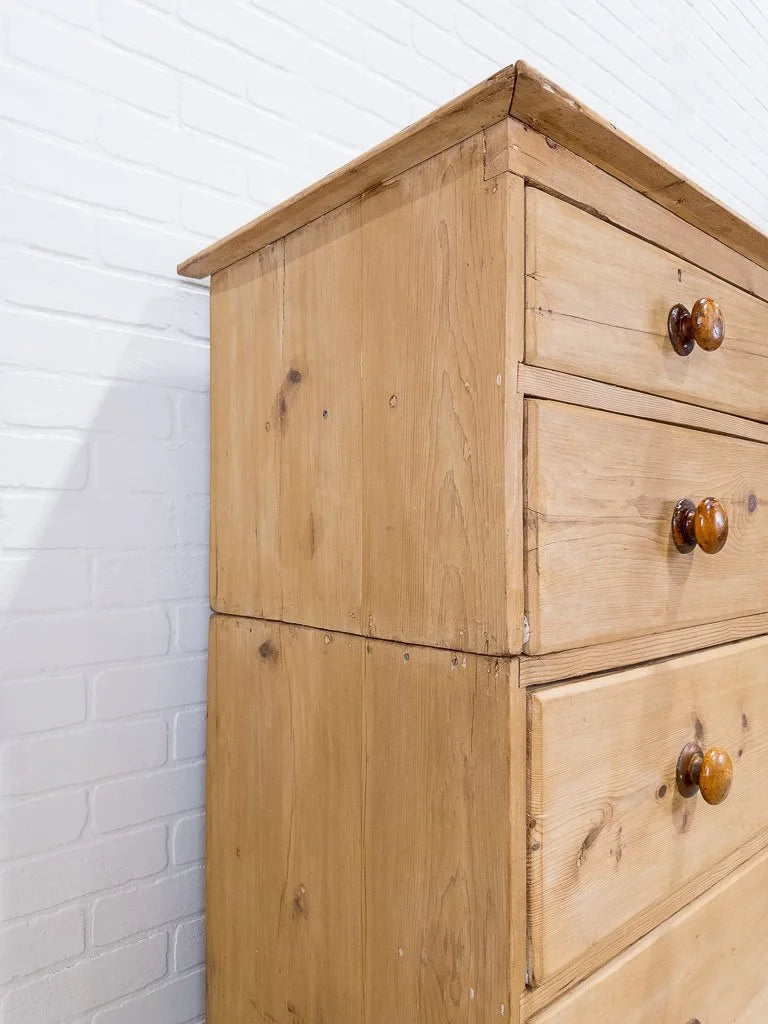 Victorian pine drawers