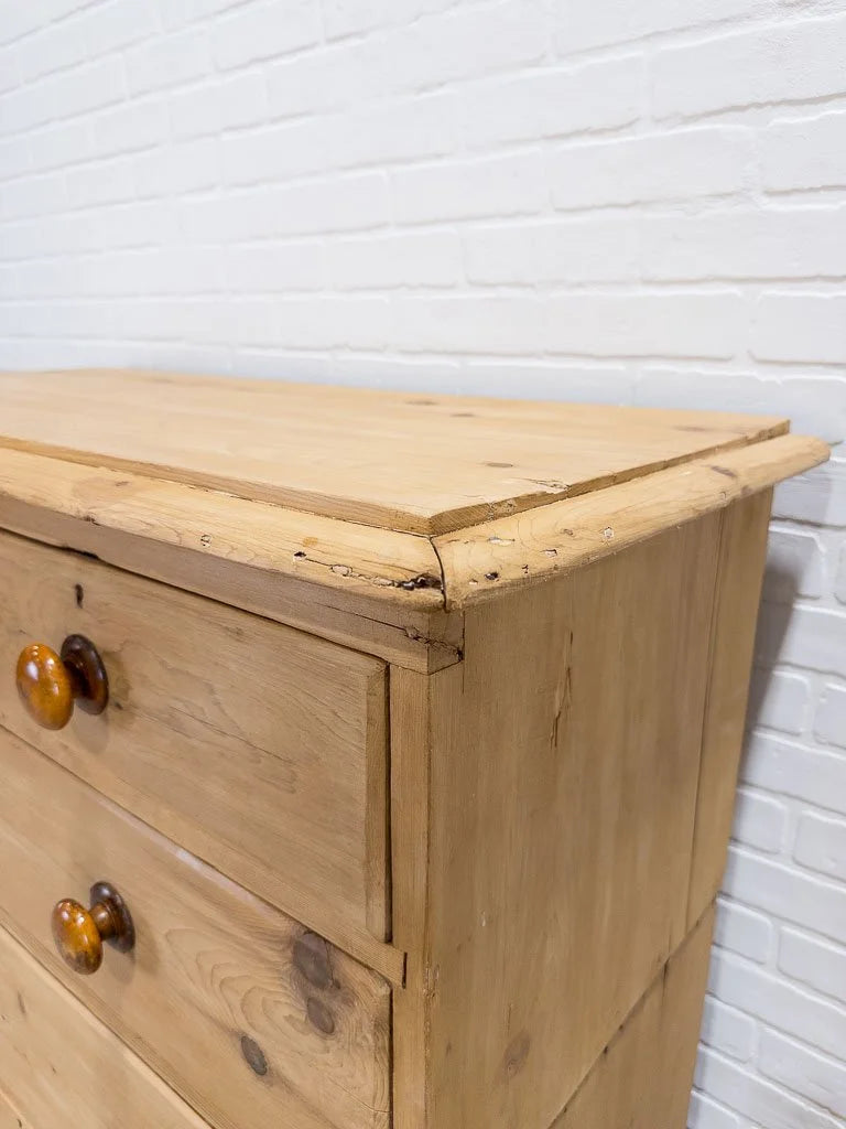 Victorian pine drawers