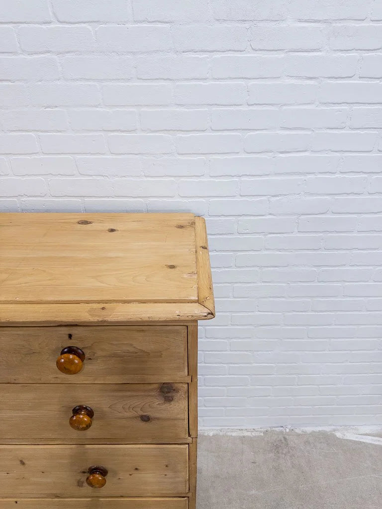 Victorian pine drawers