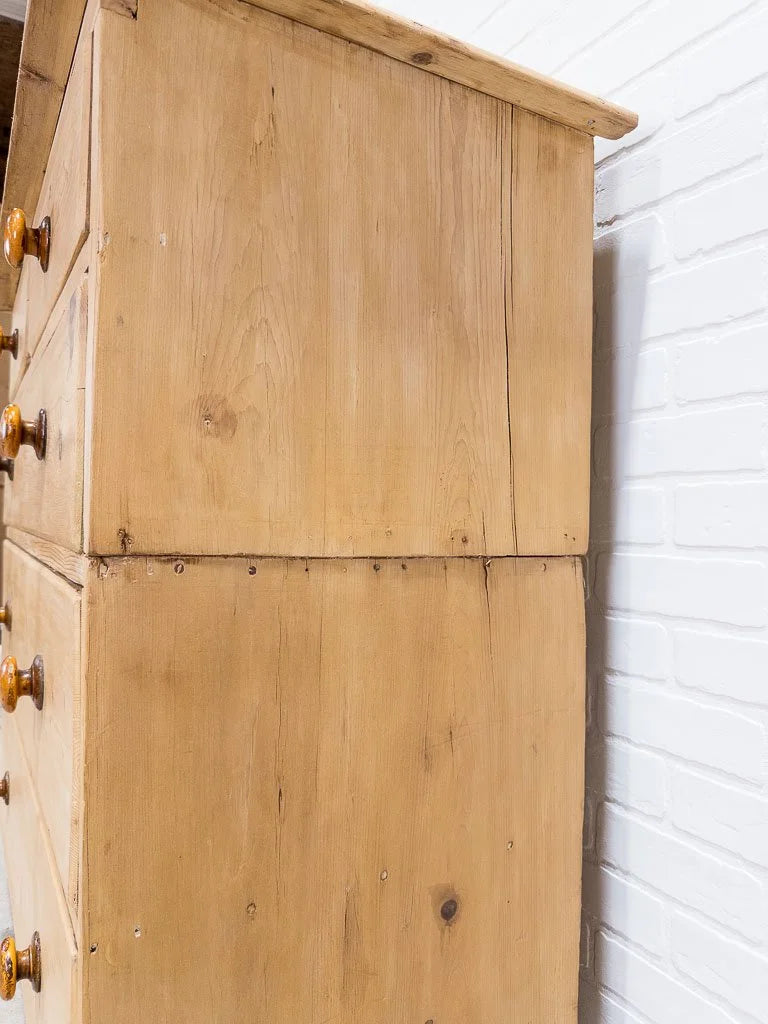 Victorian pine drawers