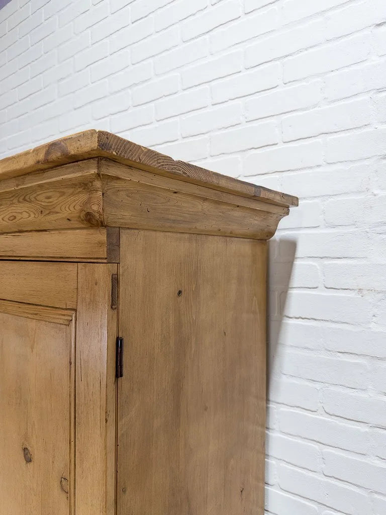 Classic antique English linen press