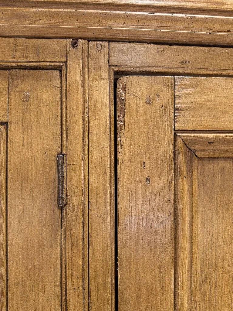 Large Victorian pine housekeepers cupboard