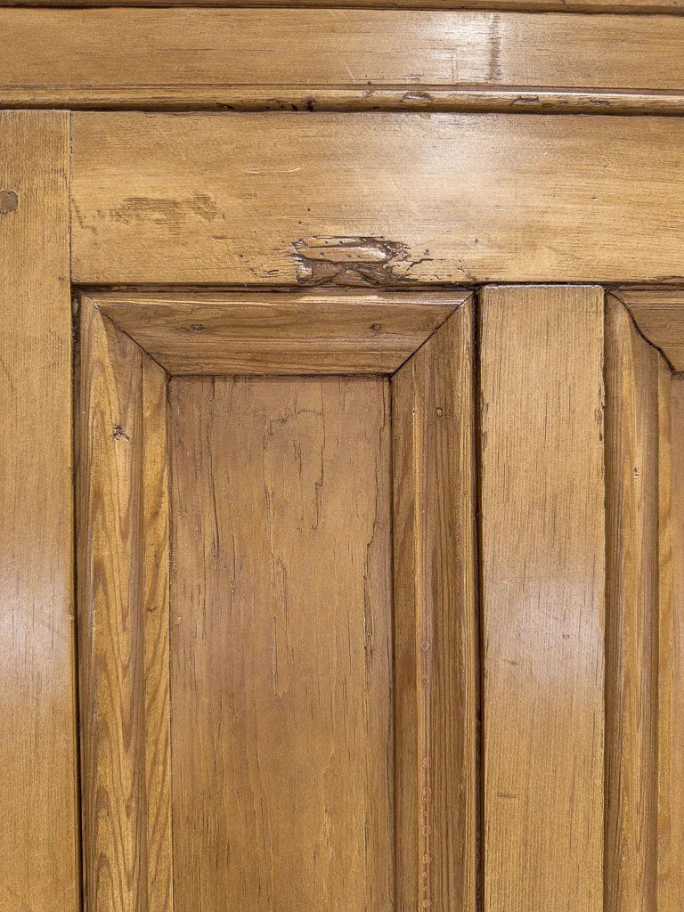 Large Victorian pine housekeepers cupboard