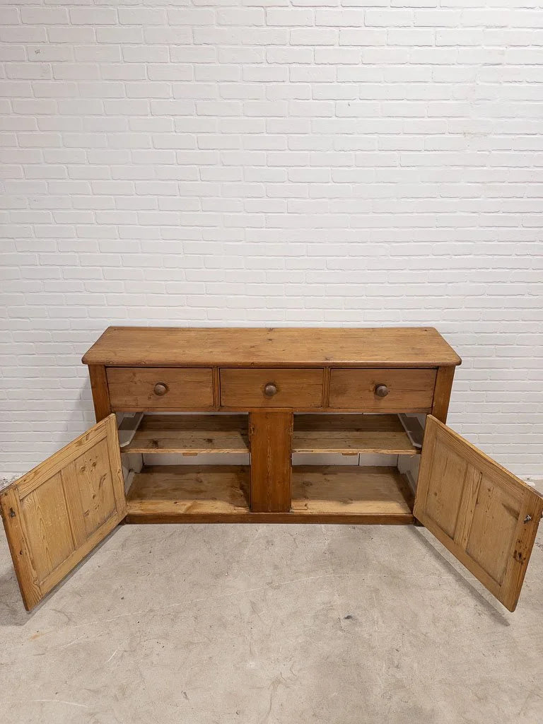 Classic English pine sideboard